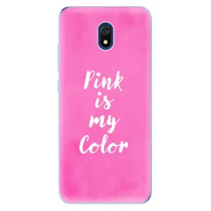 Odolné silikonové pouzdro iSaprio - Pink is my color - Xiaomi Redmi 8A