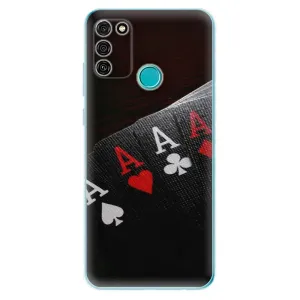 Odolné silikonové pouzdro iSaprio - Poker - Honor 9A