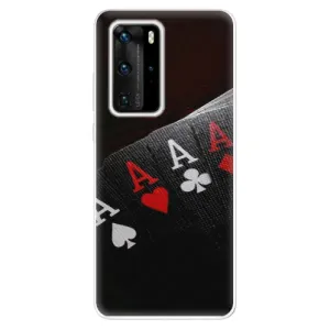 Odolné silikonové pouzdro iSaprio - Poker - Huawei P40 Pro