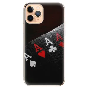 Odolné silikonové pouzdro iSaprio - Poker - iPhone 11 Pro