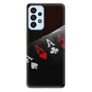 Odolné silikonové pouzdro iSaprio - Poker - Samsung Galaxy A33 5G