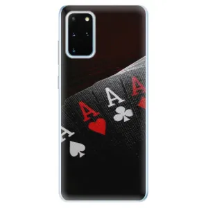 Odolné silikonové pouzdro iSaprio - Poker - Samsung Galaxy S20+