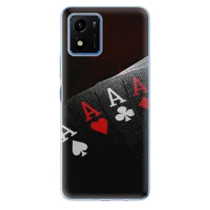 Odolné silikonové pouzdro iSaprio - Poker - Vivo Y01