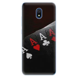 Odolné silikonové pouzdro iSaprio - Poker - Xiaomi Redmi 8A
