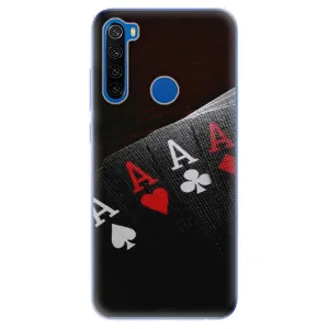 Odolné silikonové pouzdro iSaprio - Poker - Xiaomi Redmi Note 8T