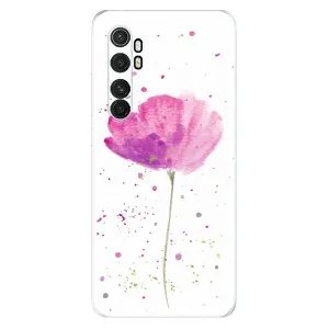 Odolné silikonové pouzdro iSaprio - Poppies - Xiaomi Mi Note 10 Lite
