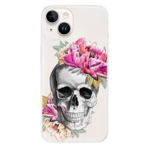 Odolné silikonové pouzdro iSaprio - Pretty Skull - iPhone 15