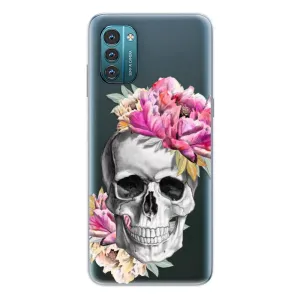 Odolné silikonové pouzdro iSaprio - Pretty Skull - Nokia G11 / G21