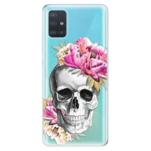 Odolné silikonové pouzdro iSaprio - Pretty Skull - Samsung Galaxy A51