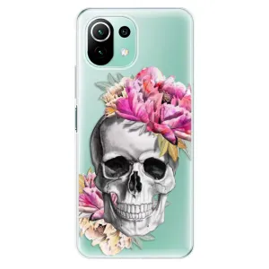Odolné silikonové pouzdro iSaprio - Pretty Skull - Xiaomi Mi 11 Lite