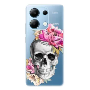 Odolné silikonové pouzdro iSaprio - Pretty Skull - Xiaomi Redmi Note 13