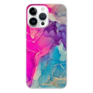 Odolné silikonové pouzdro iSaprio - Purple Ink - iPhone 15 Pro Max