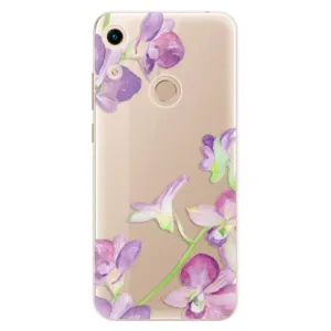 Odolné silikonové pouzdro iSaprio - Purple Orchid - Huawei Honor 8A