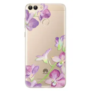 Odolné silikonové pouzdro iSaprio - Purple Orchid - Huawei P Smart