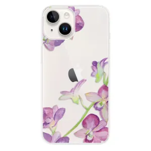Odolné silikonové pouzdro iSaprio - Purple Orchid - iPhone 15 Plus
