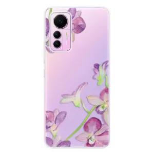 Odolné silikonové pouzdro iSaprio - Purple Orchid - Xiaomi 12 Lite