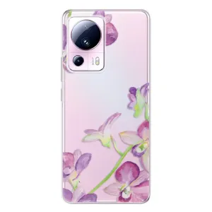 Odolné silikonové pouzdro iSaprio - Purple Orchid - Xiaomi 13 Lite