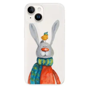 Odolné silikonové pouzdro iSaprio - Rabbit And Bird - iPhone 15 Plus
