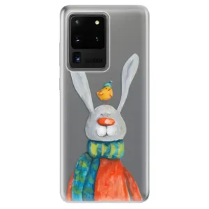Odolné silikonové pouzdro iSaprio - Rabbit And Bird - Samsung Galaxy S20 Ultra