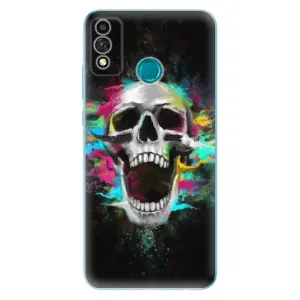 Odolné silikonové pouzdro iSaprio - Skull in Colors - Honor 9X Lite