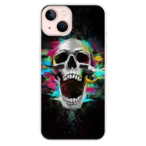 Odolné silikonové pouzdro iSaprio - Skull in Colors - iPhone 13