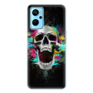 Odolné silikonové pouzdro iSaprio - Skull in Colors - Realme 9i