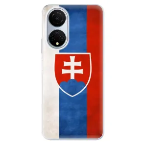 Odolné silikonové pouzdro iSaprio - Slovakia Flag - Honor X7