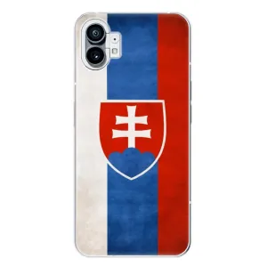 Odolné silikonové pouzdro iSaprio - Slovakia Flag - Nothing Phone (1)