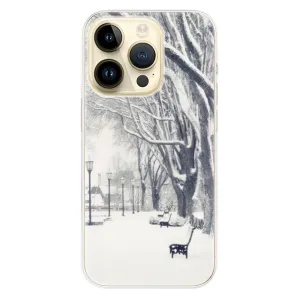 Odolné silikonové pouzdro iSaprio - Snow Park - iPhone 14 Pro