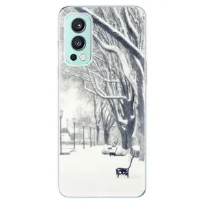 Odolné silikonové pouzdro iSaprio - Snow Park - OnePlus Nord 2 5G