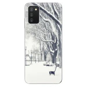 Odolné silikonové pouzdro iSaprio - Snow Park - Samsung Galaxy A03s