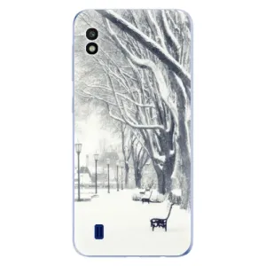 Odolné silikonové pouzdro iSaprio - Snow Park - Samsung Galaxy A10