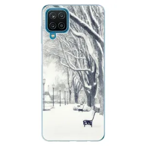 Odolné silikonové pouzdro iSaprio - Snow Park - Samsung Galaxy A12