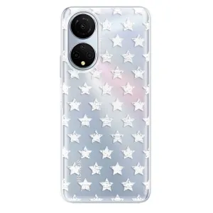 Odolné silikonové pouzdro iSaprio - Stars Pattern - white - Honor X7