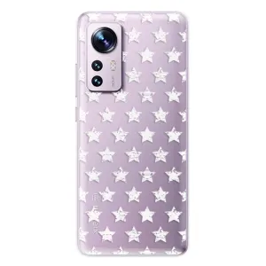 Odolné silikonové pouzdro iSaprio - Stars Pattern - white - Xiaomi 12 / 12X