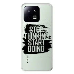 Odolné silikonové pouzdro iSaprio - Start Doing - black - Xiaomi 13