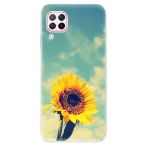 Odolné silikonové pouzdro iSaprio - Sunflower 01 - Huawei P40 Lite