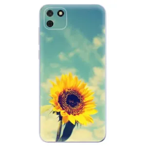 Odolné silikonové pouzdro iSaprio - Sunflower 01 - Huawei Y5p