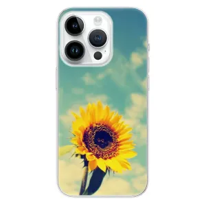 Odolné silikonové pouzdro iSaprio - Sunflower 01 - iPhone 15 Pro