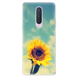 Odolné silikonové pouzdro iSaprio - Sunflower 01 - OnePlus 8
