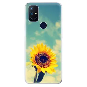 Odolné silikonové pouzdro iSaprio - Sunflower 01 - OnePlus Nord N10 5G