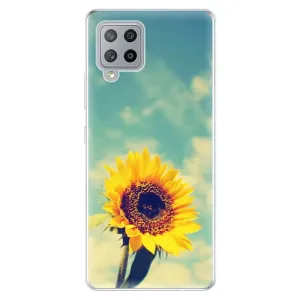 Odolné silikonové pouzdro iSaprio - Sunflower 01 - Samsung Galaxy A42