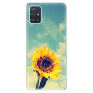 Odolné silikonové pouzdro iSaprio - Sunflower 01 - Samsung Galaxy A51