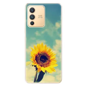 Odolné silikonové pouzdro iSaprio - Sunflower 01 - Vivo V23 5G