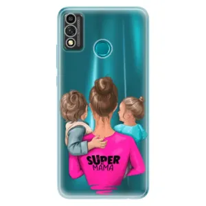 Odolné silikonové pouzdro iSaprio - Super Mama - Boy and Girl - Honor 9X Lite