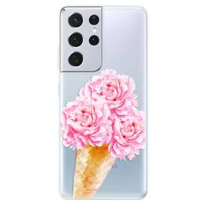 Odolné silikonové pouzdro iSaprio - Sweets Ice Cream - Samsung Galaxy S21 Ultra