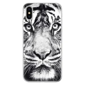 Odolné silikonové pouzdro iSaprio - Tiger Face - iPhone X