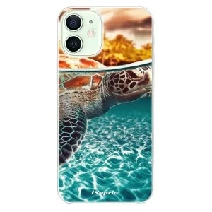 Odolné silikonové pouzdro iSaprio - Turtle 01 - iPhone 12 mini