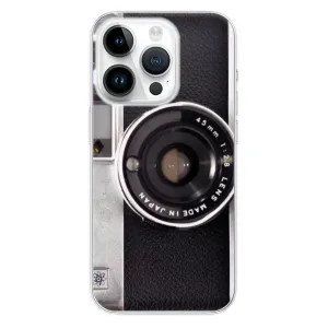 Odolné silikonové pouzdro iSaprio - Vintage Camera 01 - iPhone 15 Pro