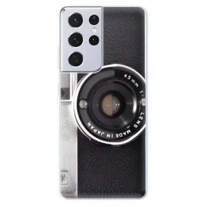 Odolné silikonové pouzdro iSaprio - Vintage Camera 01 - Samsung Galaxy S21 Ultra